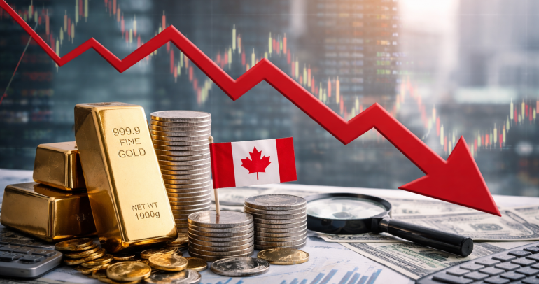 Pourquoi les métaux précieux et le marché canadien ont reculé récemment
